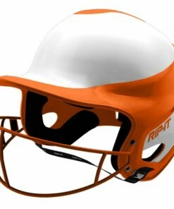 Rip-It XS Vision Pro Home Fastpitch Softball Batting Helmet, VISS Orange