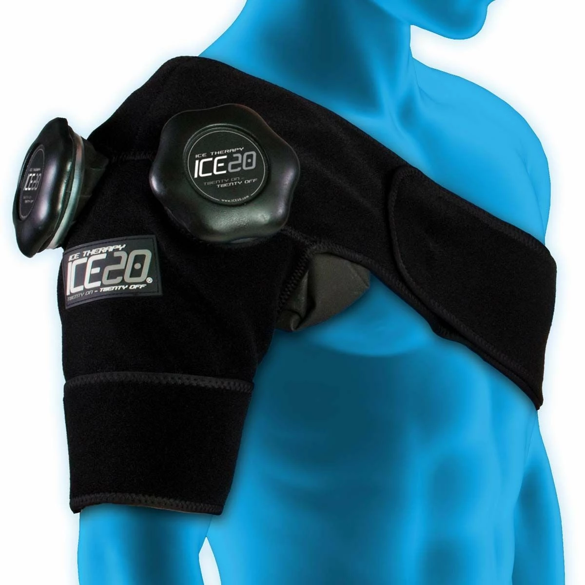 ICE20 Double Shoulder Compression Ice Therapy 1 ICE20 Double Shoulder Compression Ice Therapy