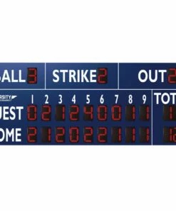 Varsity Scoreboards 3320 Baseball-Softball Scoreboard, 20'W x 8'H