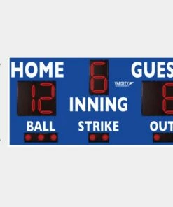 Varsity Scoreboards 3314 Baseball-Softball Scoreboard, 8'Wx4'H -Cheap Softball Store a91 175 new 21 height